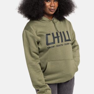 Chill Oak Pullover Hoodie Sweatshirt