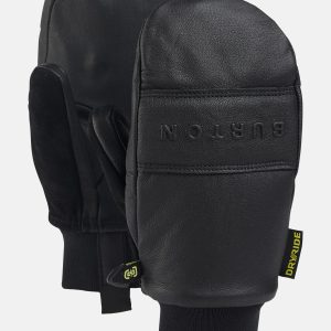 Kids' Burton Treeline Leather Mittens